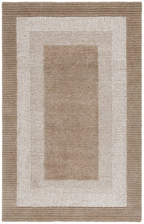 Safavieh Renewal 4'-0" x 6'-0" Rug in Brown / Ivory
