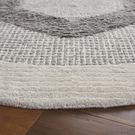 Safavieh Renewal 6'-0" x 6'-0" Rug in Dark Grey / Ivory