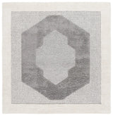 Safavieh Renewal 6'-0" x 6'-0" Rug in Dark Grey / Ivory