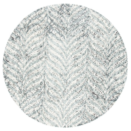 Safavieh Restoration Vintage 6'-0" x 6'-0" Rug in Ivory / Sage