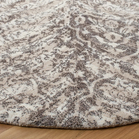 Safavieh Restoration Vintage 6'-0" x 6'-0" Rug in Beige / Ivory