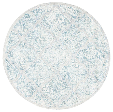 Safavieh Restoration Vintage 6'-0" x 6'-0" Rug in Blue / Ivory