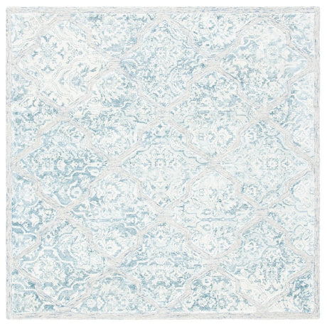 Safavieh Restoration Vintage 6'-0" x 6'-0" Rug in Blue / Ivory