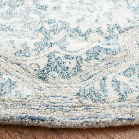 Safavieh Restoration Vintage 6'-0" x 6'-0" Rug in Blue / Ivory