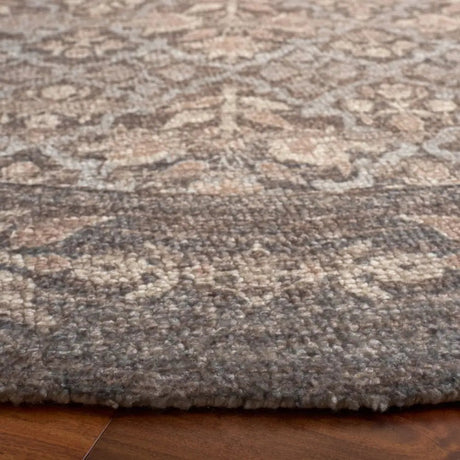 Safavieh Restoration Vintage 6'-0" x 6'-0" Rug in Grey / Ivory
