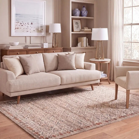 Safavieh Restoration Vintage 5'-0" x 8'-0" Rug in Brown / Ivory
