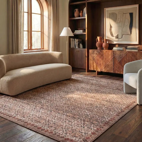 Safavieh Restoration Vintage 8'-0" x 10'-0" Rug in Brown / Ivory