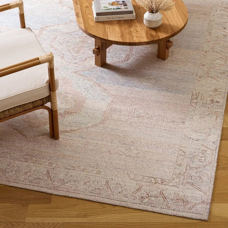 Safavieh Restoration Vintage 8'-0" x 10'-0" Rug in Beige / Ivory