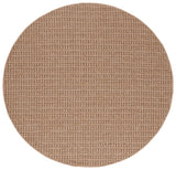 Safavieh Retreat 6'-7" x 6'-7" Rug in Natural / Brown
