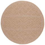 Safavieh Retreat 6'-7" x 6'-7" Rug in Natural / Ivory