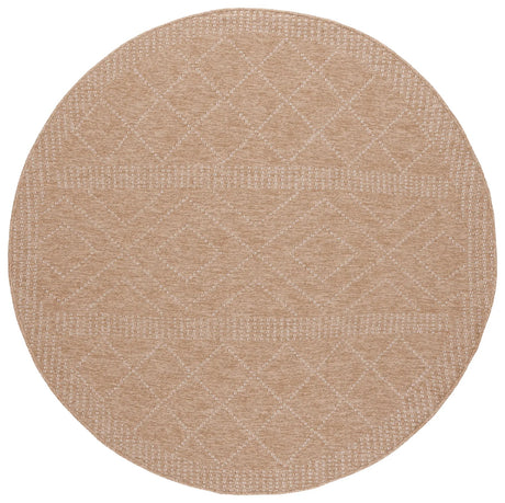 Safavieh Retreat 6'-7" x 6'-7" Rug in Natural / Ivory