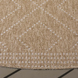 Safavieh Retreat 6'-7" x 6'-7" Rug in Natural / Ivory