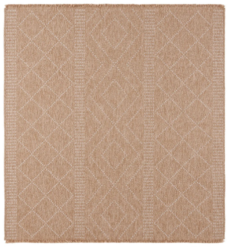 Safavieh Retreat 6'-7" x 6'-7" Rug in Natural / Ivory