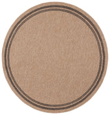 Safavieh Retreat 6'-7" x 6'-7" Rug in Natural / Black