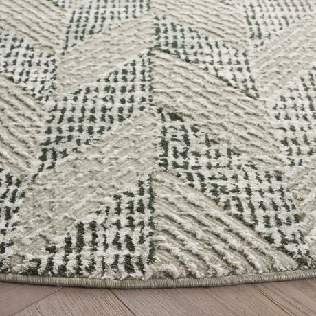 Safavieh Revive 6'-7" x 6'-7" Rug in Sage / Ivory