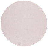 Safavieh River 6'-7" x 6'-7" Rug in Pink / Ivory