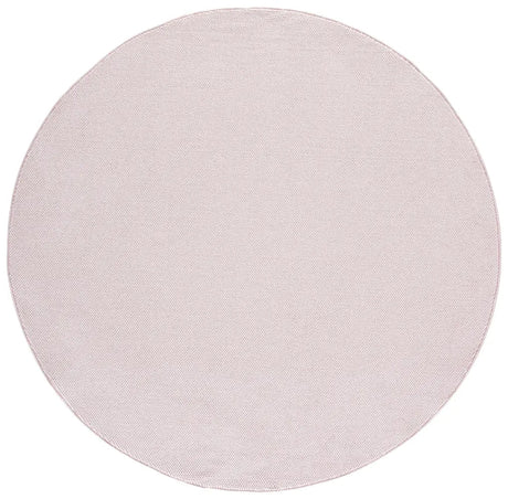 Safavieh River 6'-7" x 6'-7" Rug in Pink / Ivory