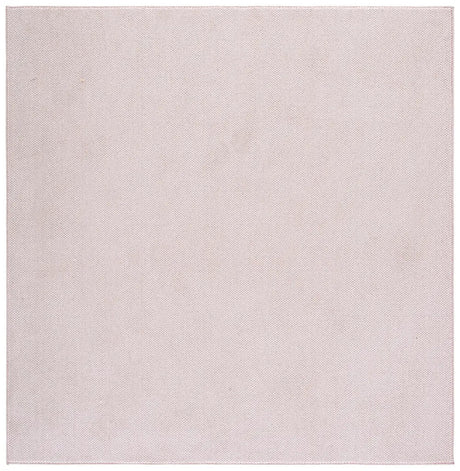 Safavieh River 6'-7" x 6'-7" Rug in Pink / Ivory