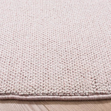 Safavieh River 6'-7" x 6'-7" Rug in Pink / Ivory