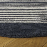 Safavieh Rodeo Drive 6'-0" x 6'-0" Rug in Navy / Ivory