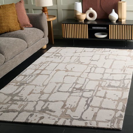 Safavieh Rodeo Drive 4'-0" x 6'-0" Rug in Natural / Ivory