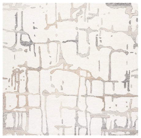 Safavieh Rodeo Drive 6'-0" x 6'-0" Rug in Natural / Ivory