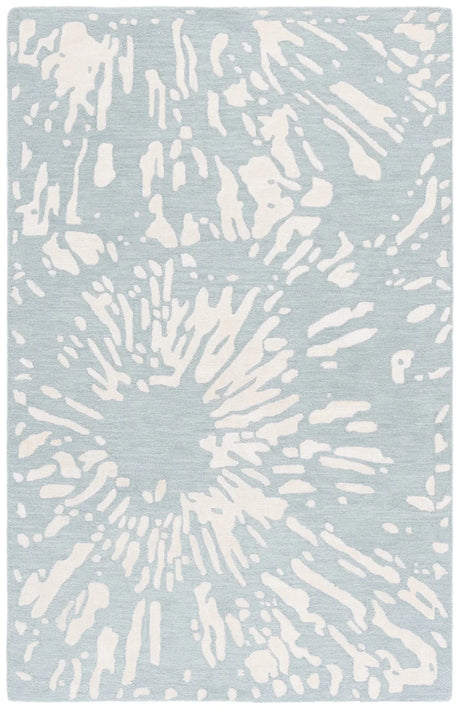 Safavieh Rodeo Drive 4'-0" x 6'-0" Rug in Ivory / Blue