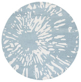 Safavieh Rodeo Drive 6'-0" x 6'-0" Rug in Ivory / Blue