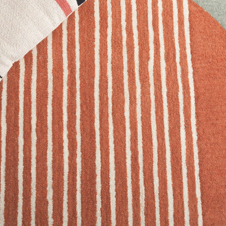 Safavieh Rodeo Drive Rd376F Grey/Rust Rug.