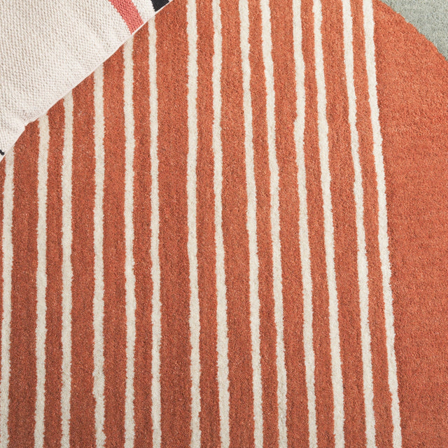 Safavieh Rodeo Drive Rd376F Grey/Rust Rug.