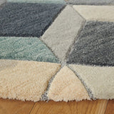 Safavieh Rodeo Drive 6'-0" x 6'-0" Rug in Beige / Grey
