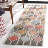 Safavieh Rodeo Drive 2'-3" x 8'-0" Rug in Grey / Beige