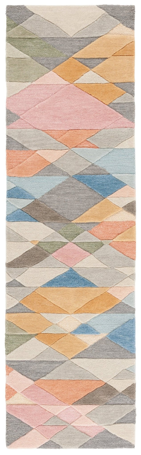 Safavieh Rodeo Drive Rd454F Grey/Blush Rug.