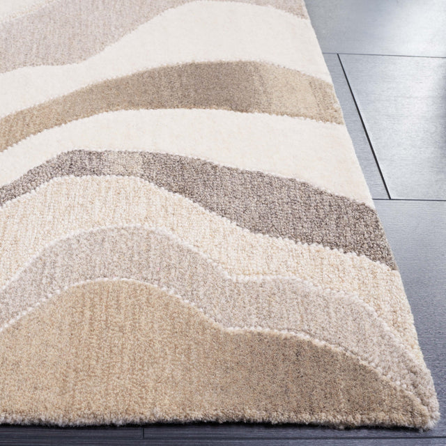 Safavieh Rodeo Rd404F Ivory/Grey Rug.