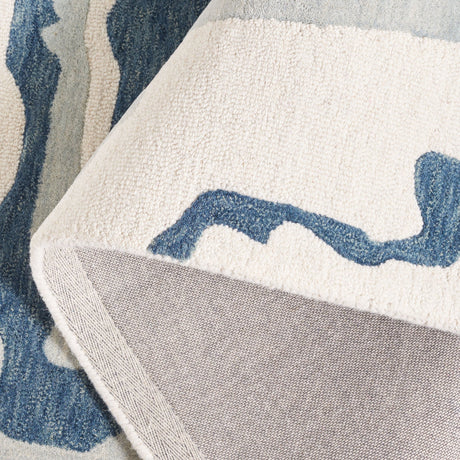 Safavieh Rodeo Rd405N Ivory/Navy Rug.