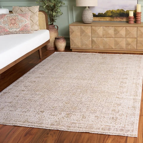 Safavieh Romance 300 5'-3" x 7'-6" Rug in Ivory / Brown
