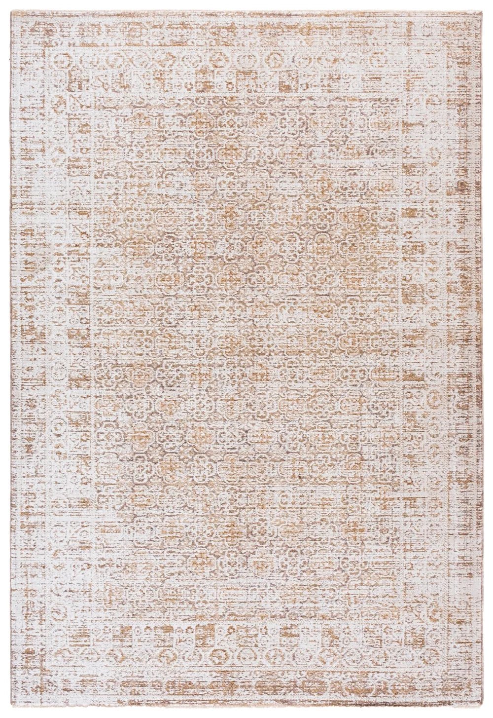 Safavieh Romance 300 5'-3" x 7'-6" Rug in Ivory / Brown