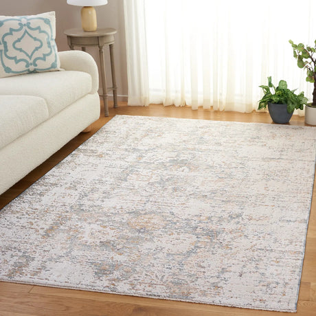 Safavieh Romance 300 5'-3" x 7'-6" Rug in Blue / Beige Ivory