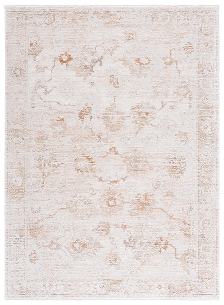 Safavieh Romance 300 5'-3" x 7'-6" Rug in Ivory / Beige Rust