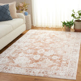 Safavieh Romance 300 5'-3" x 7'-6" Rug in Rust / Beige Ivory