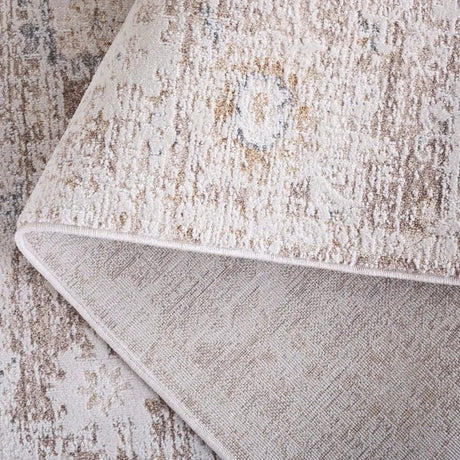 Safavieh Romance 300 5'-3" x 7'-6" Rug in Taupe / Ivory