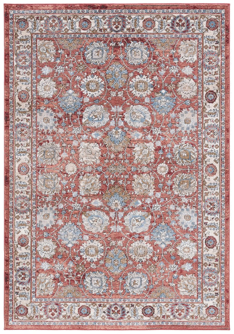 Safavieh Rosewood 4'-0" x 6'-0" Rug in Ivory / Red