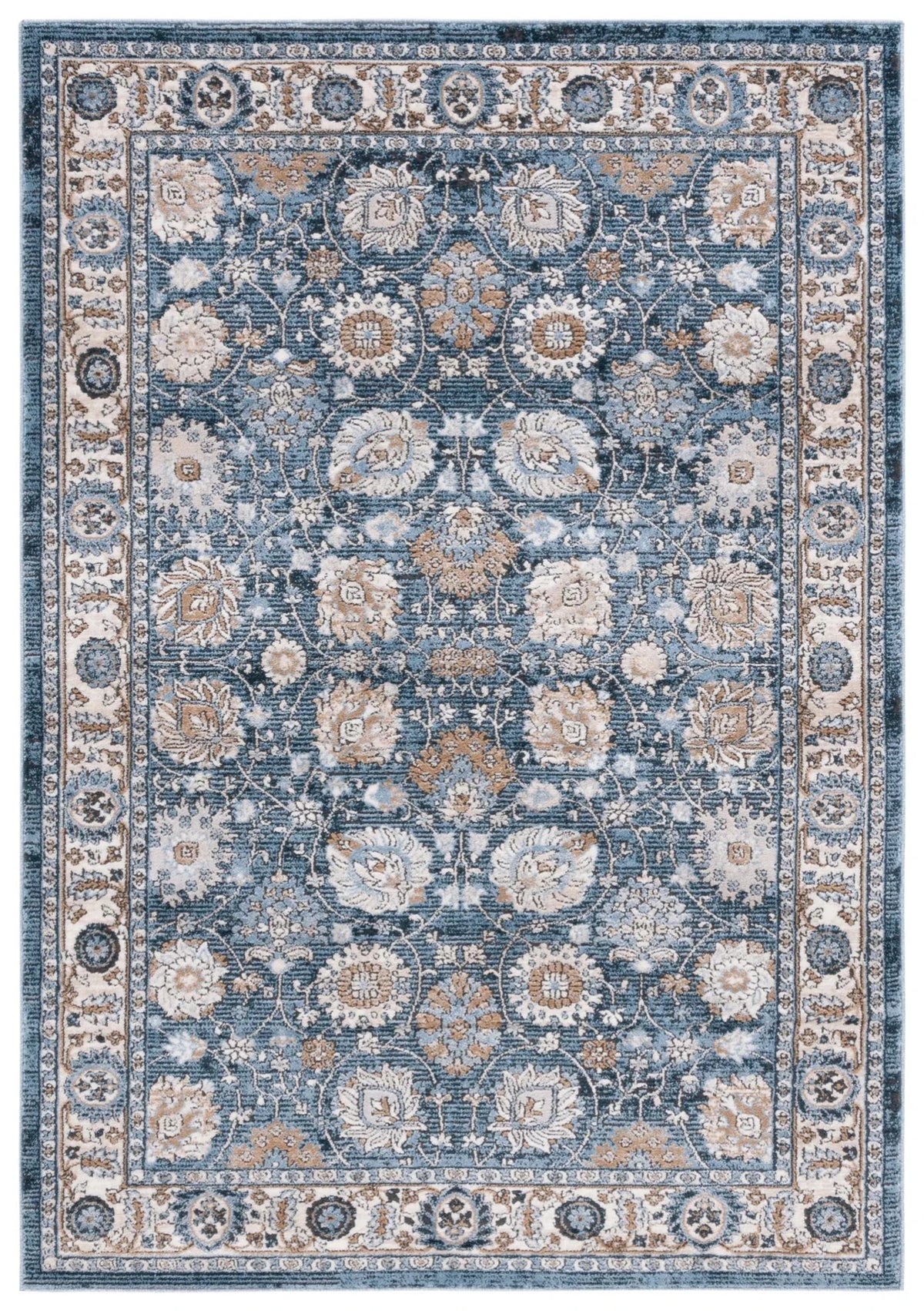 Safavieh Rosewood 4'-0" x 6'-0" Rug in Ivory / Blue