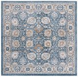 Safavieh Rosewood 6'-7" x 6'-7" Rug in Ivory / Blue