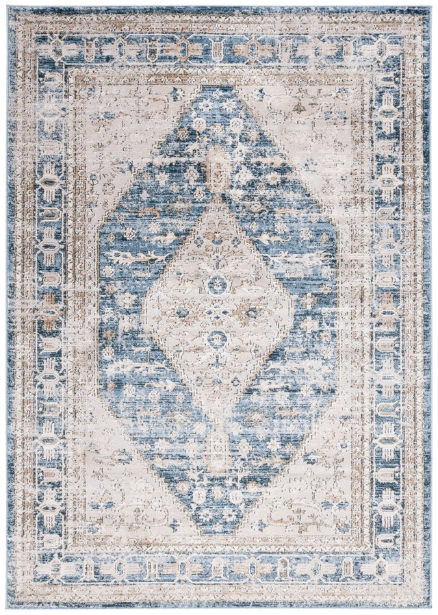 Safavieh Rosewood Row108A Ivory/Blue Rug.