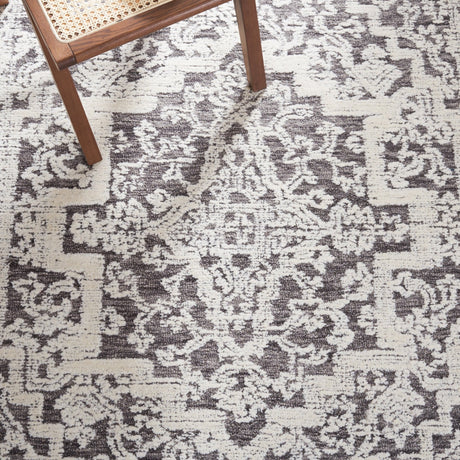 Safavieh Roslyn Ros452G Dark Grey/Ivory Rug.