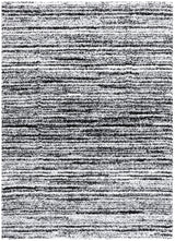 Safavieh Rumi Shag 4'-0" x 6'-0" Rug in Black / Ivory