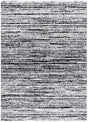 Safavieh Rumi Shag 4'-0" x 6'-0" Rug in Black / Ivory