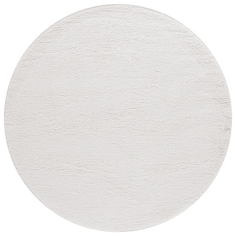 Safavieh Rumi Shag 6'-7" x 6'-7" Rug in Ivory