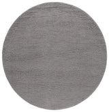 Safavieh Rumi Shag 6'-7" x 6'-7" Rug in Dark Grey